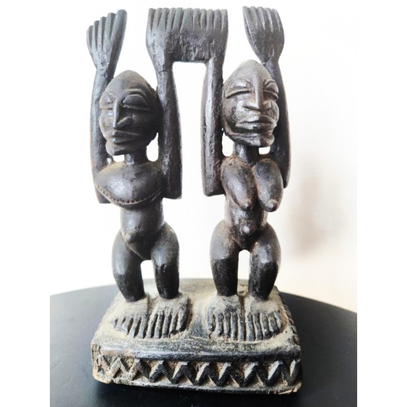 Art tribal africain - Couple de fertilité