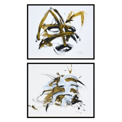 Dual visions 1 - Diptych - Avishay Nagar