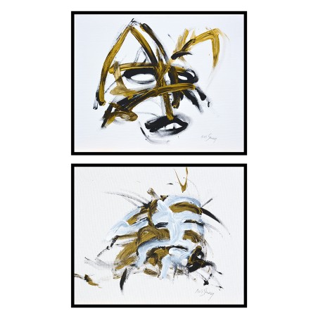 Dual visions N°1 - Diptych - Avishay Nagar