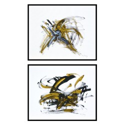 Énergie en Mouvement N°2 - Diptyque - Avishay Nagar