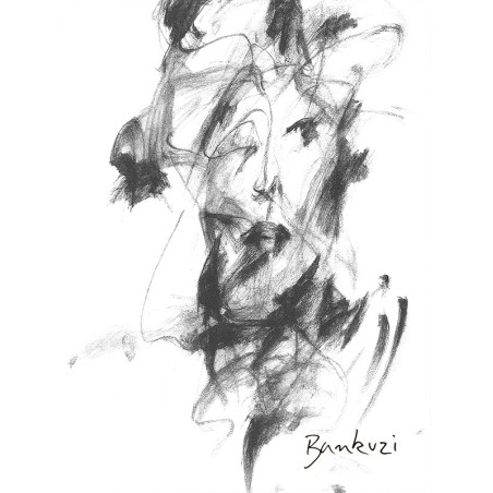 Billie Holiday abstract - Bankuzi