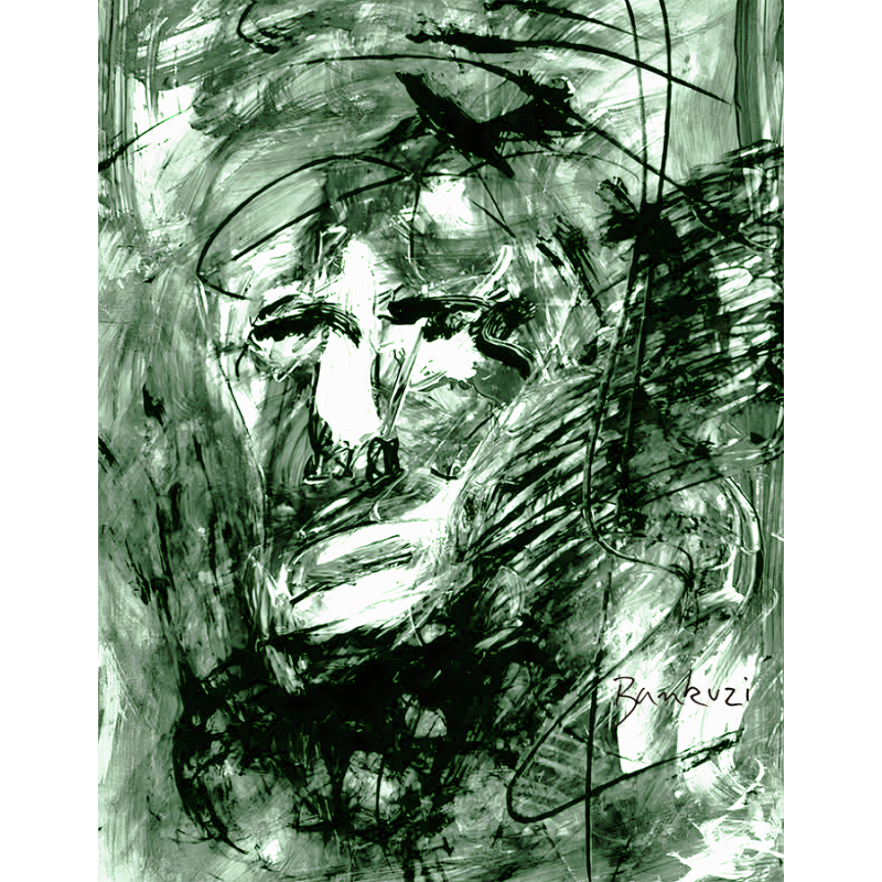 Joe Cocker Abstract - Bankuzi